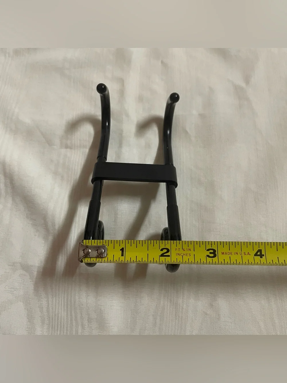 Small Black Plastic Storage Hook
